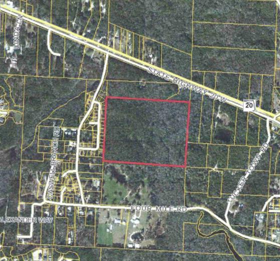 Lot 10 Mile Road Freeport, FL 32439 - Photo 1 of 1 Aerial Of parcel