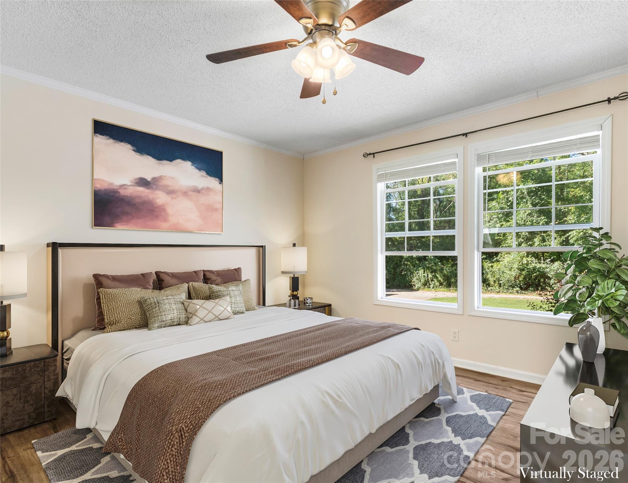9 Sun Ridge Road Asheville, NC 28806 - Photo 11 of 29 a bedroom with a large bed and a window