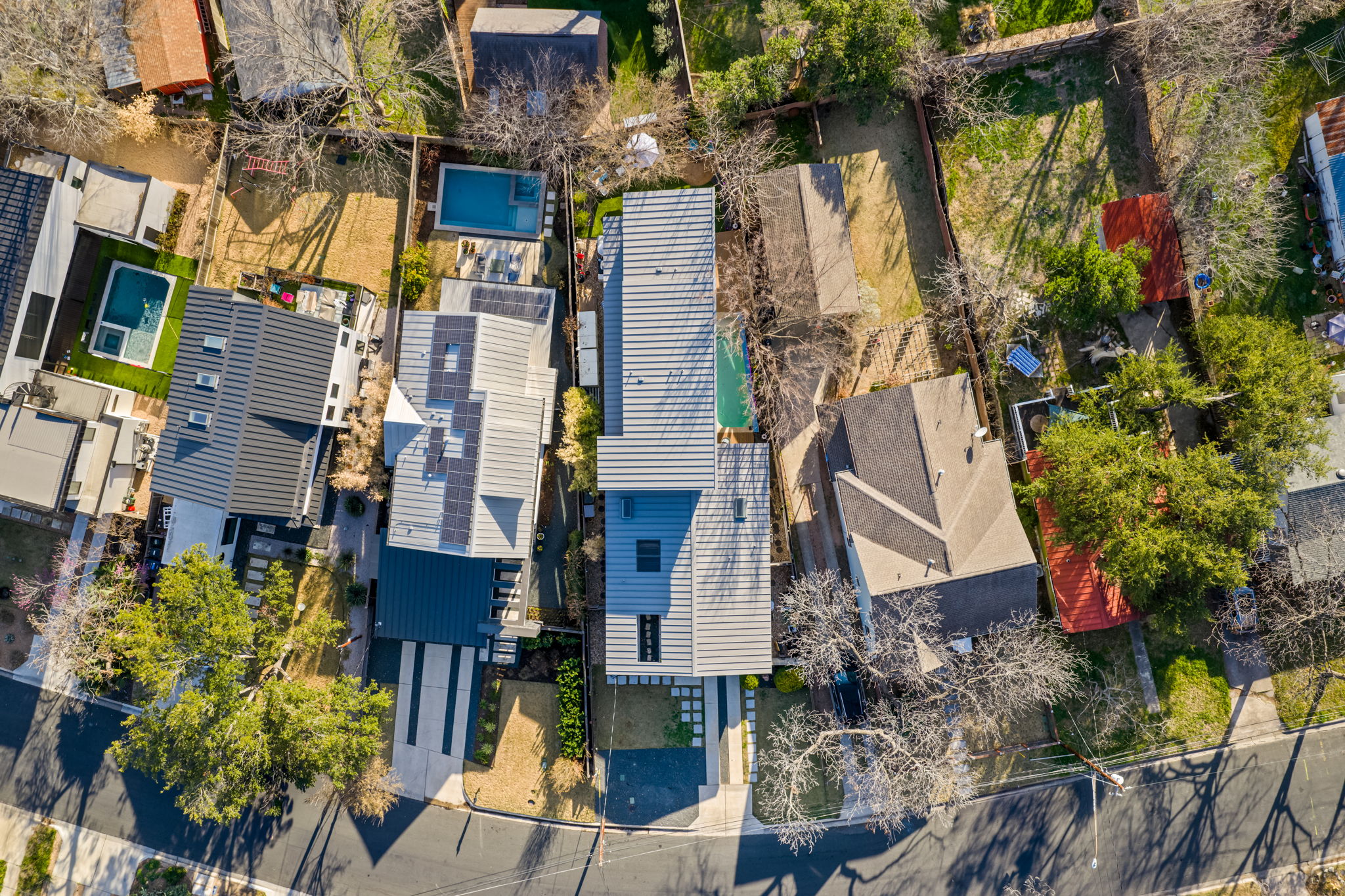 1811 Collier Street Austin, TX 78704 - Photo 38 of 40 Bird's eye view
