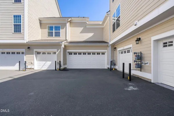 a view of front door of house