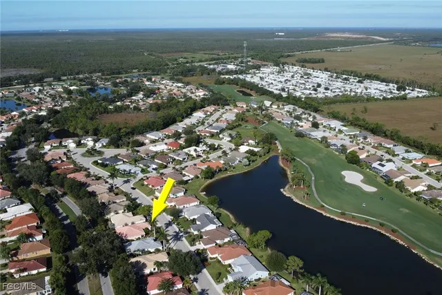 an aerial view of ocean residential house with outdoor space