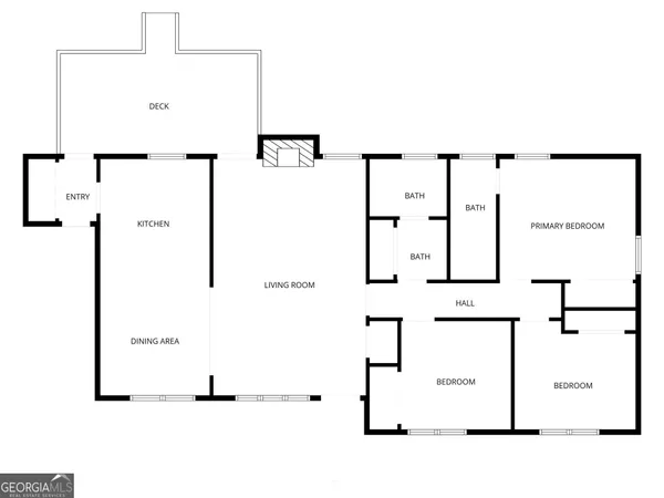 a picture of a floor plan