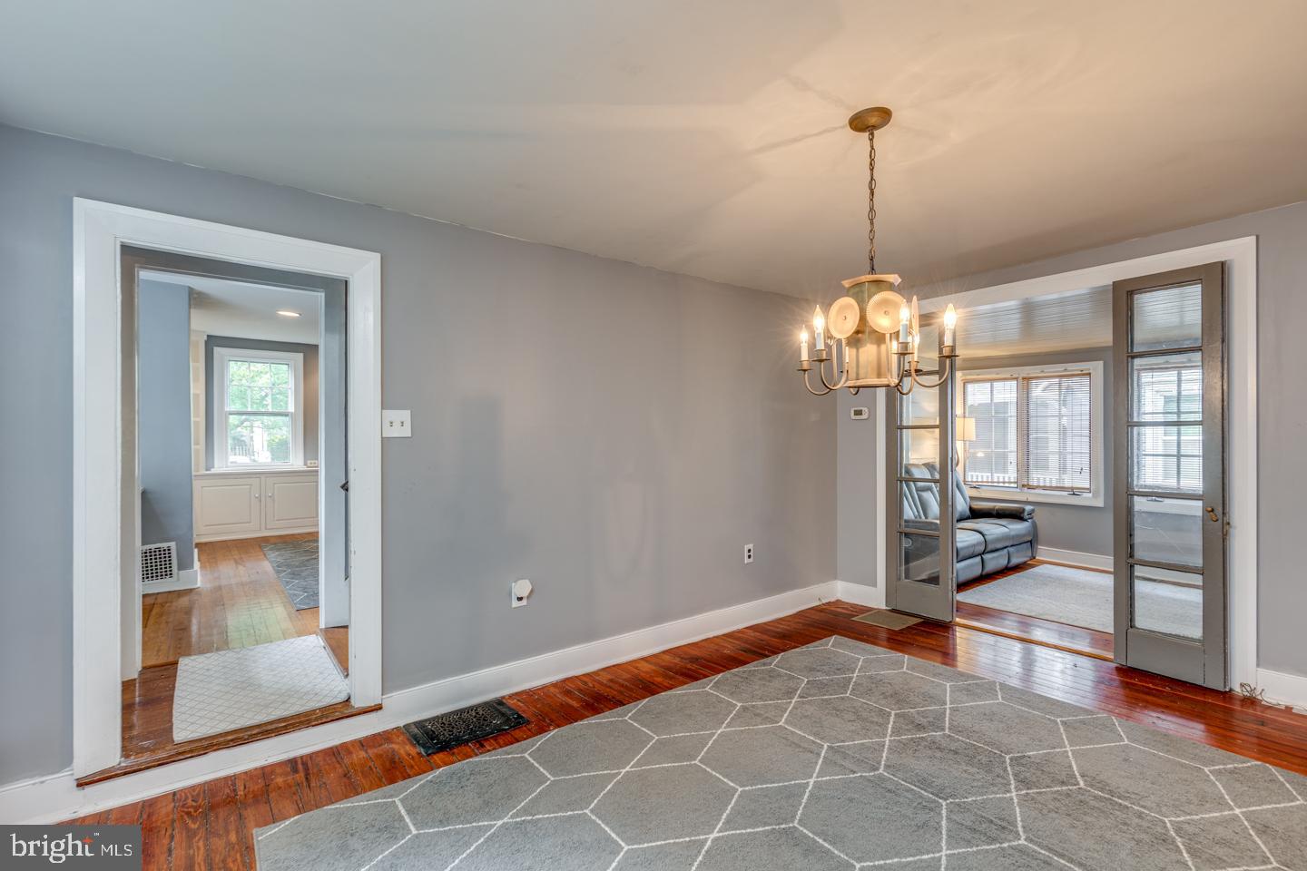 15 East 2nd Street Moorestown, NJ 08057 - Photo 27 of 52 a very nice looking room with a chandelier