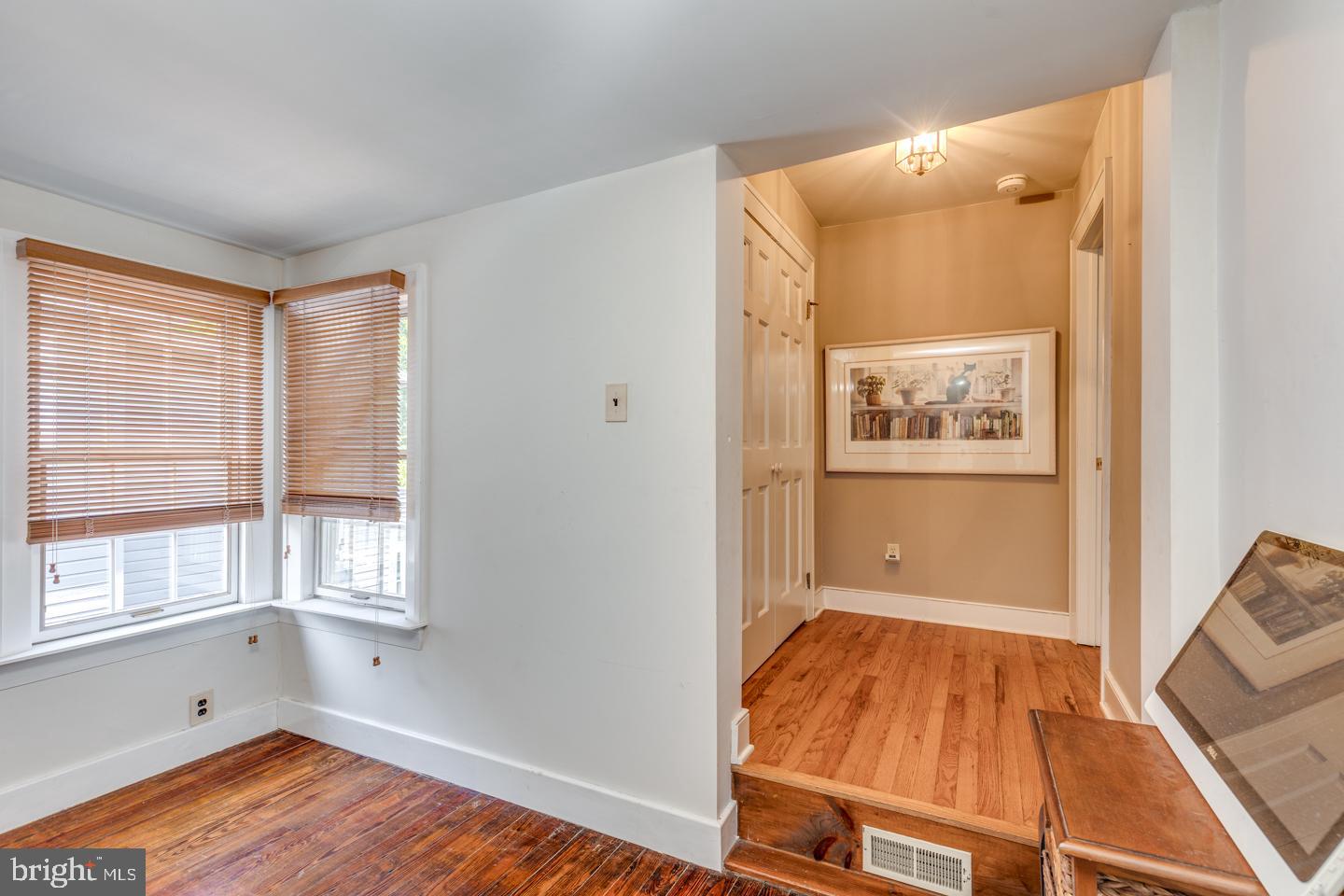 15 East 2nd Street Moorestown, NJ 08057 - Photo 35 of 52 a view of small space with wooden floor and a window