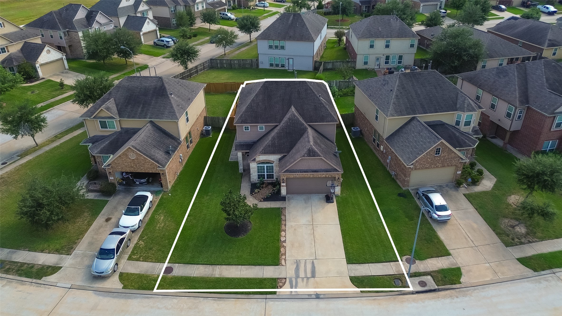 2611 Cottage Step Trail Fresno, TX 77545 - Photo 48 of 48 an aerial view of a house