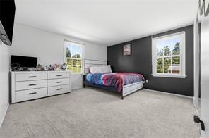 283 Brookwood Road Venetia, PA 15367 - Photo 16 of 36 a spacious bedroom with a bed and a flat screen tv