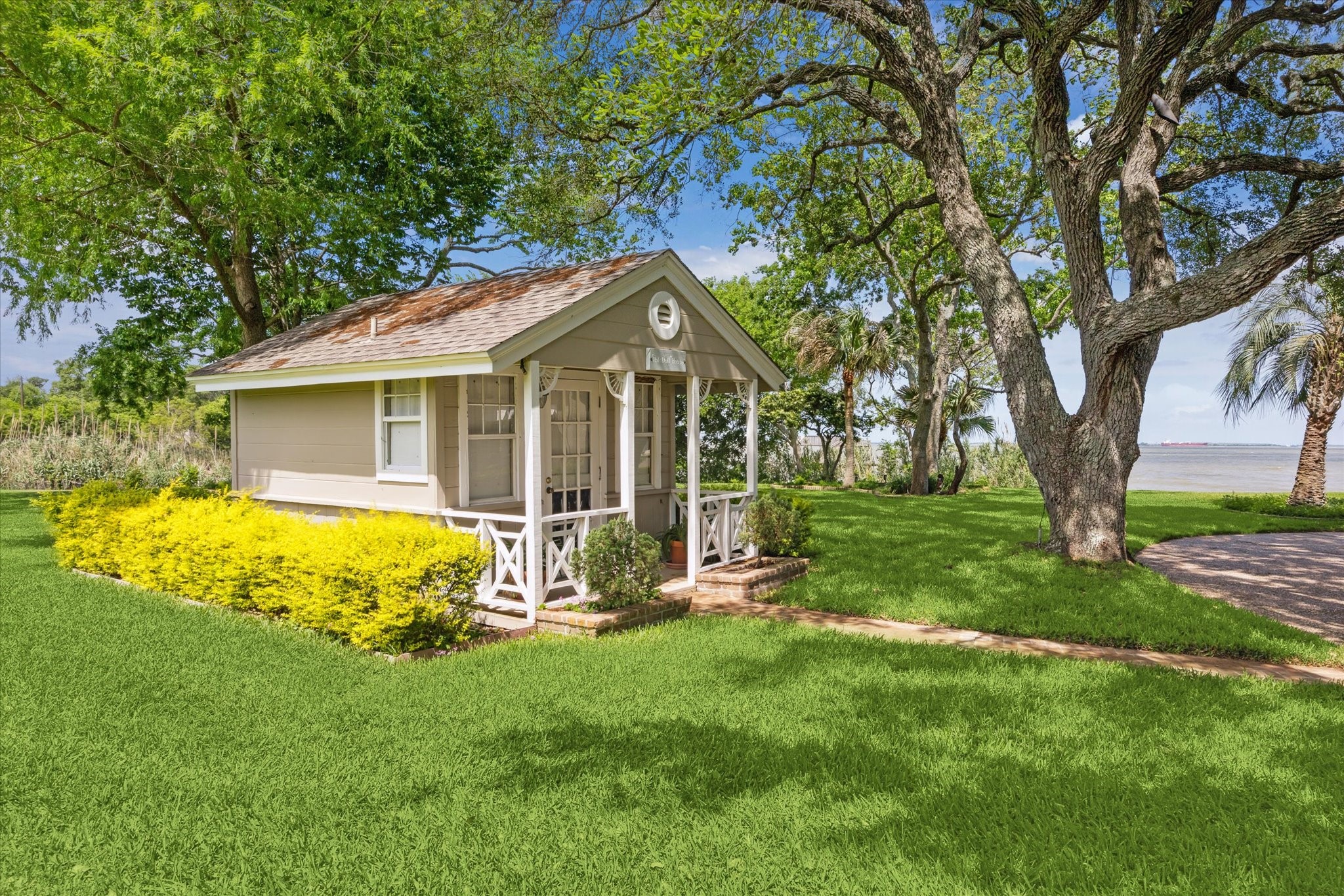 102 South R Street La Porte, TX 77571 - Photo 15 of 43 a view of a house with a yard patio and tree