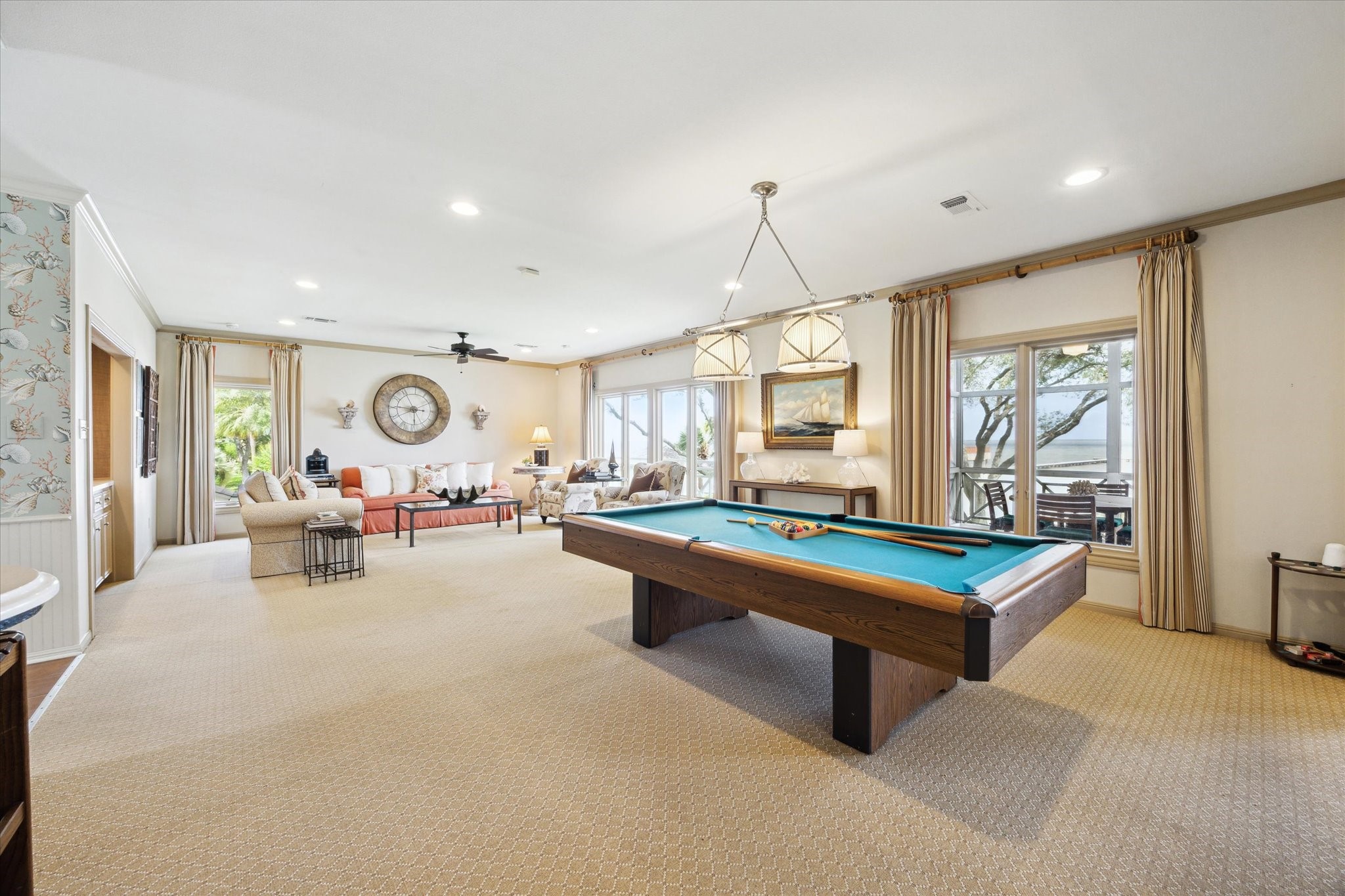 102 South R Street La Porte, TX 77571 - Photo 36 of 43 a living room with furniture a table and a large window