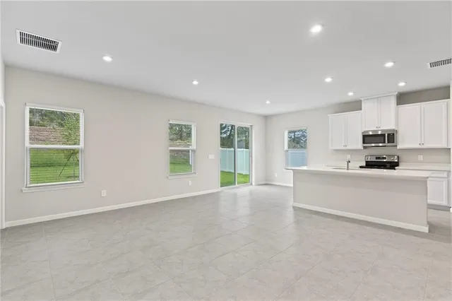 a view of room and window