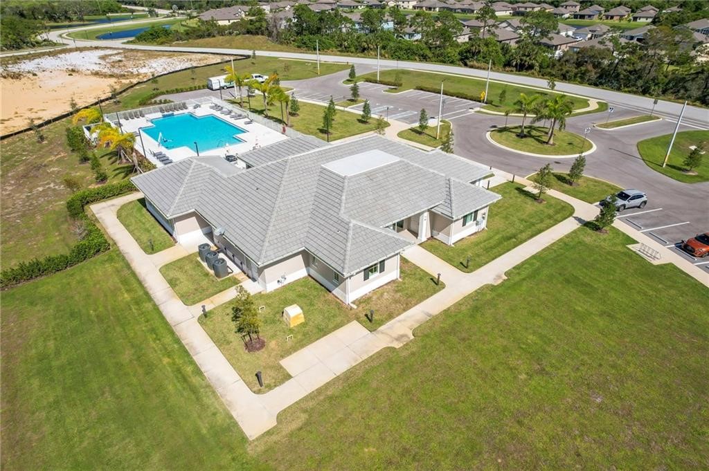 6710 Rumine Circle Vero Beach, FL 32967 - Photo 24 of 28 an aerial view of a house with a ocean view
