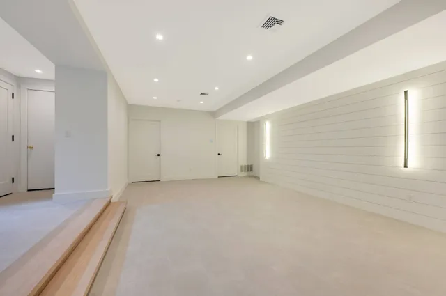 wooden floor in an empty room