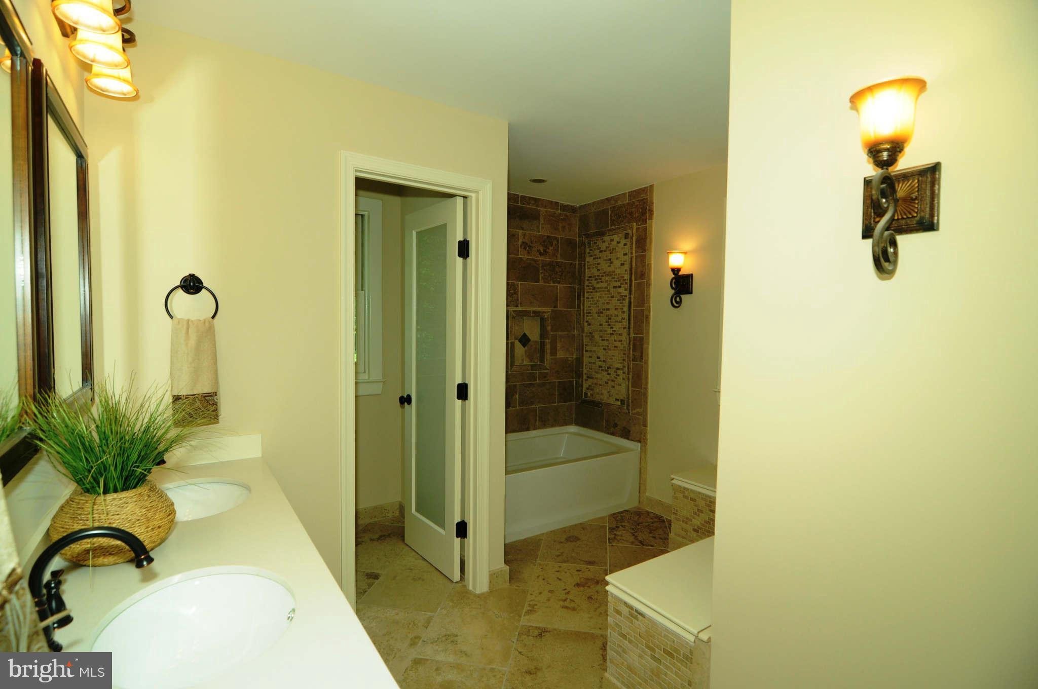 10717 Stevenson Road Stevenson, MD 21153 - Photo 22 of 30 New Full Bathroom Upper Level w/Dual Vanity