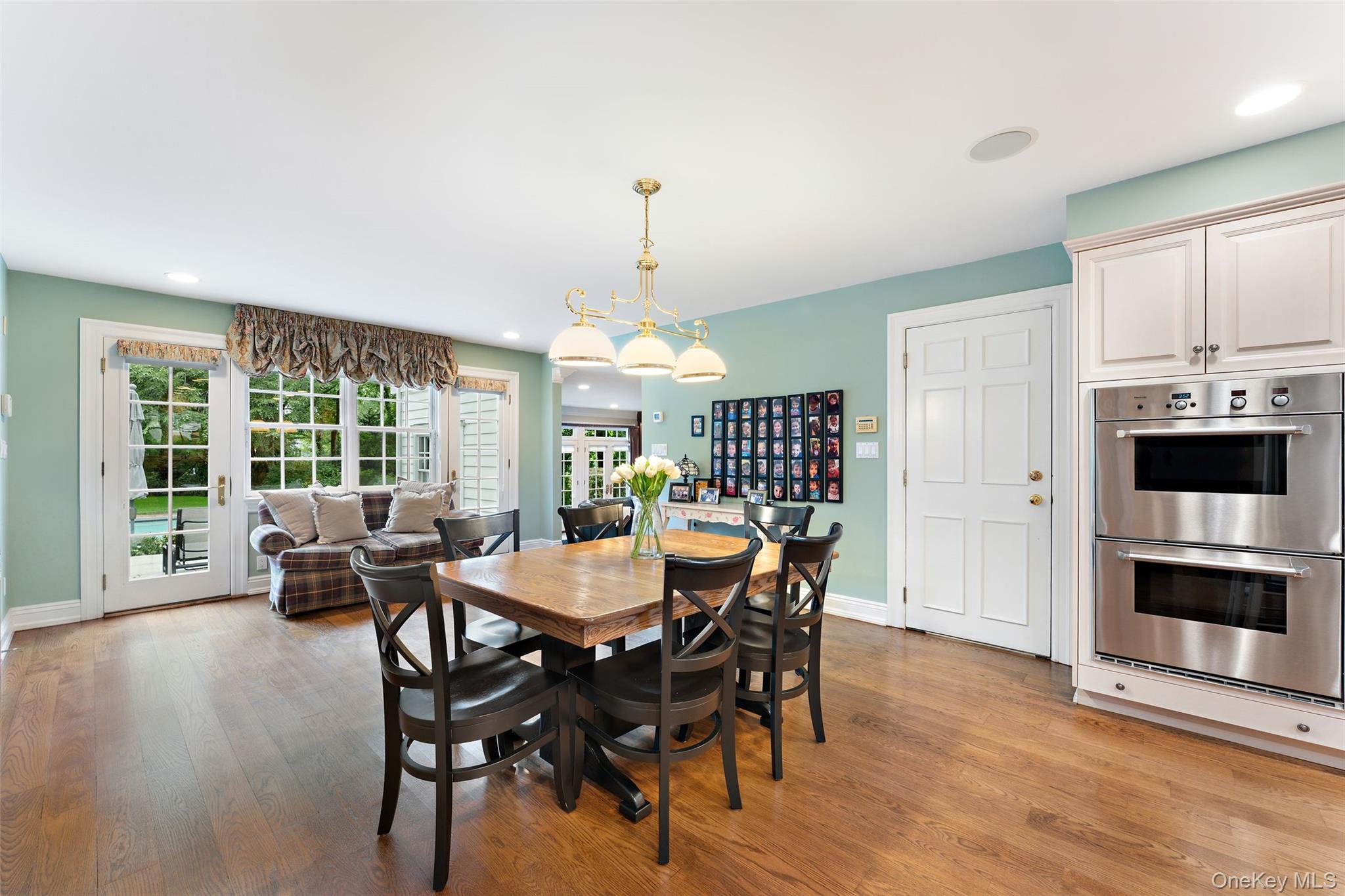 15 Sheldrake Road Scarsdale, NY 10583 - Photo 14 of 45 View of kitchen into sunken family room