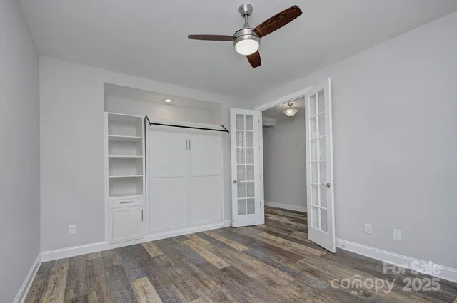 wooden floor in an empty room