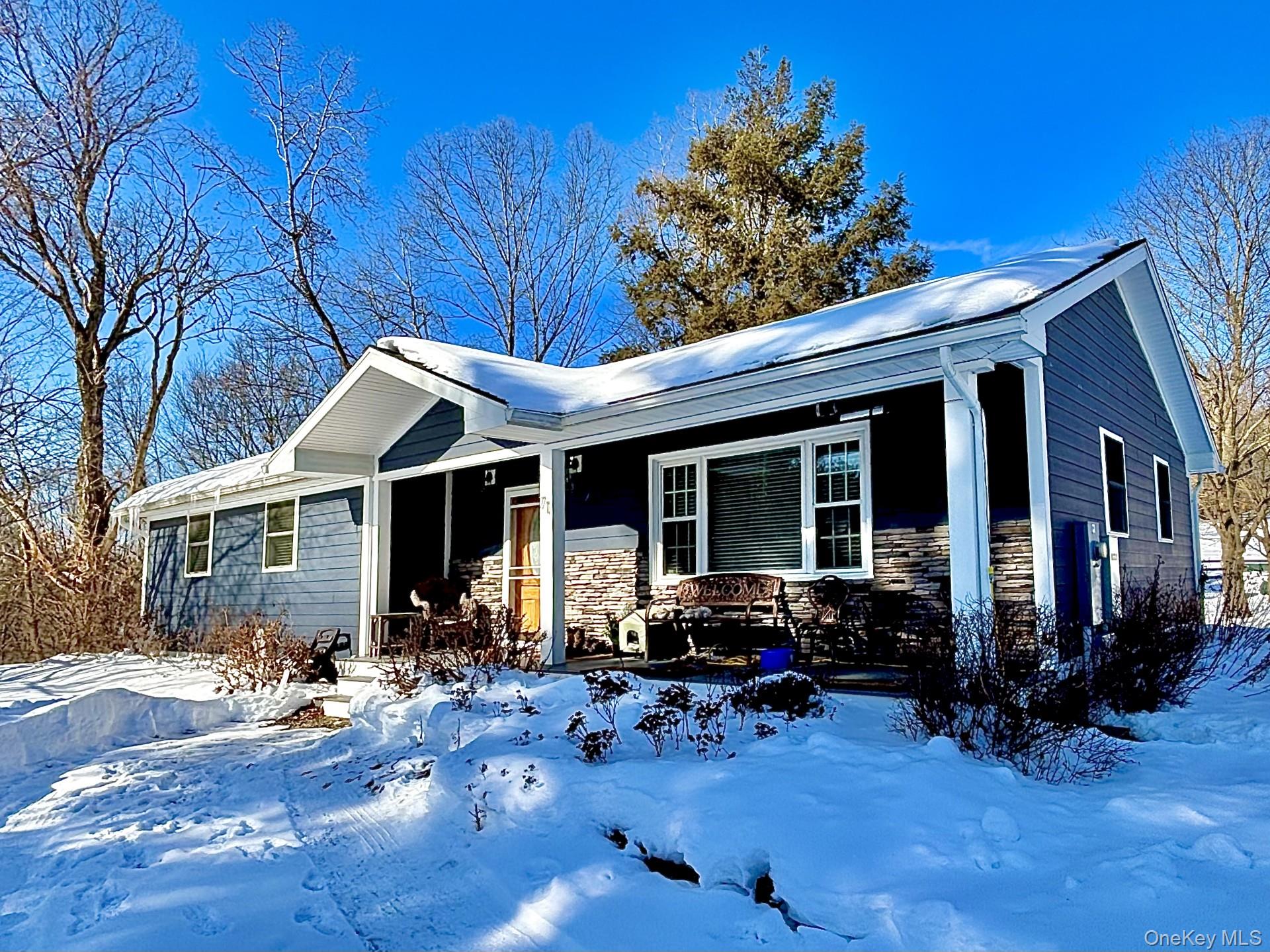71 Frost Road Rhinebeck, NY 12572 - Photo 28 of 32 Winter view