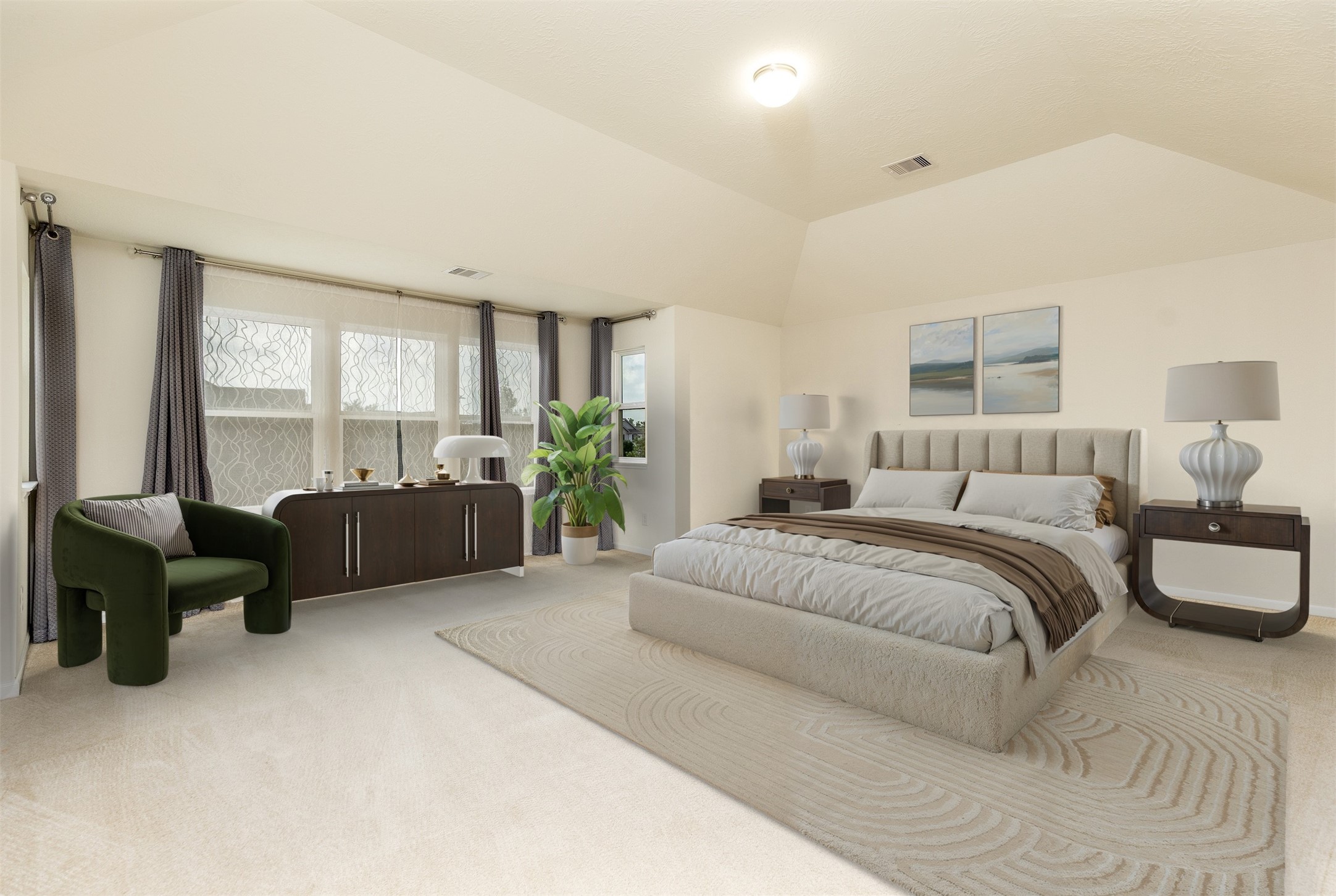 15623 Hanover Breeze Lane Houston, TX 77044 - Photo 13 of 46 a living room with furniture and a large window