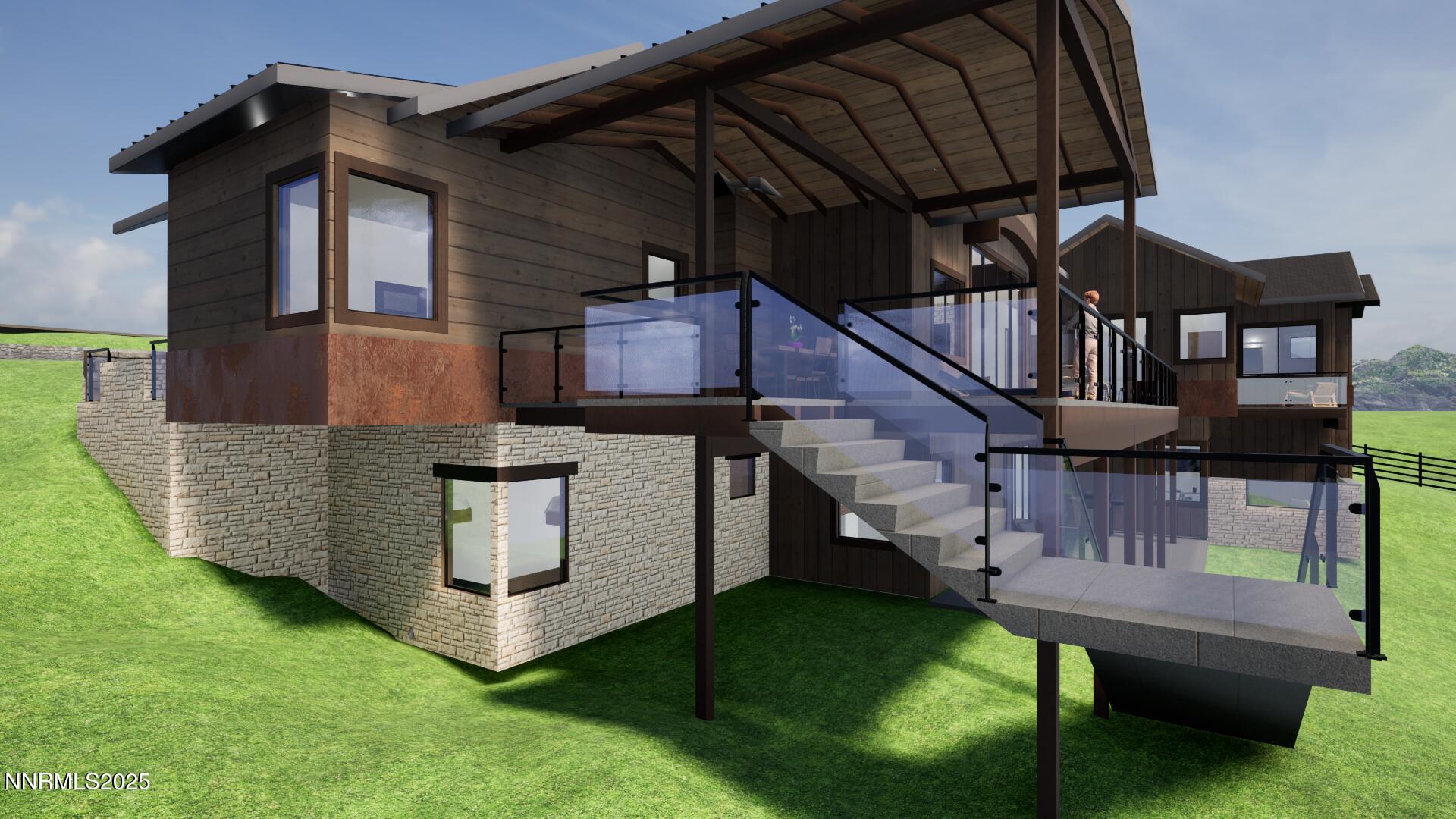 2395 Eagle Bend Trail Reno, NV 89523 - Photo 23 of 24 front view of house with a yard