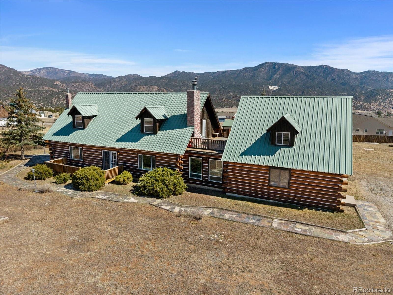 716 West Blarney Stone Road Howard, CO 81233 - Photo 2 of 50 a view of a house with a yard