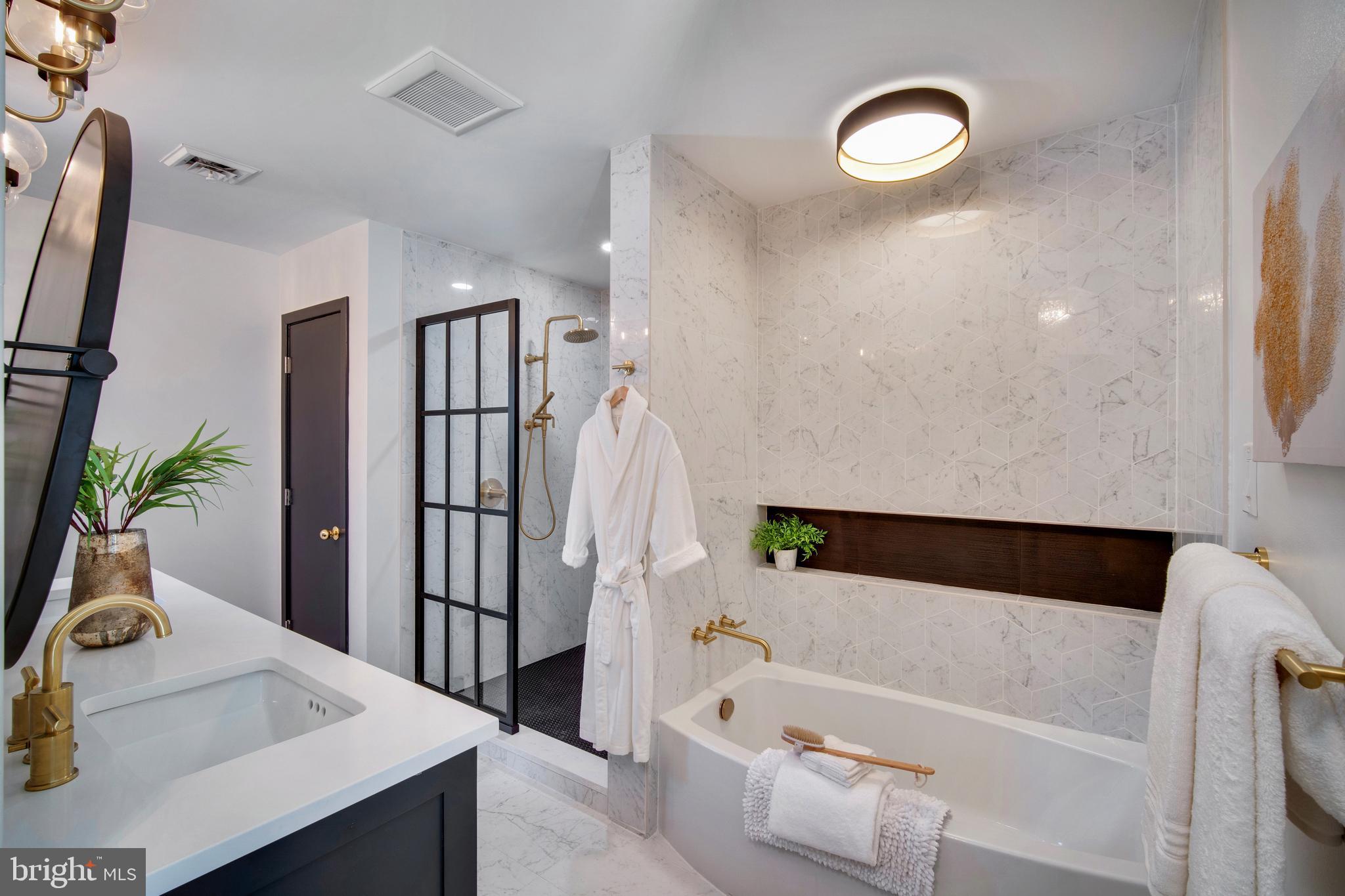 2801 Battery Place Northwest Washington, DC 20016 - Photo 34 of 62 Spa-inspired bathroom