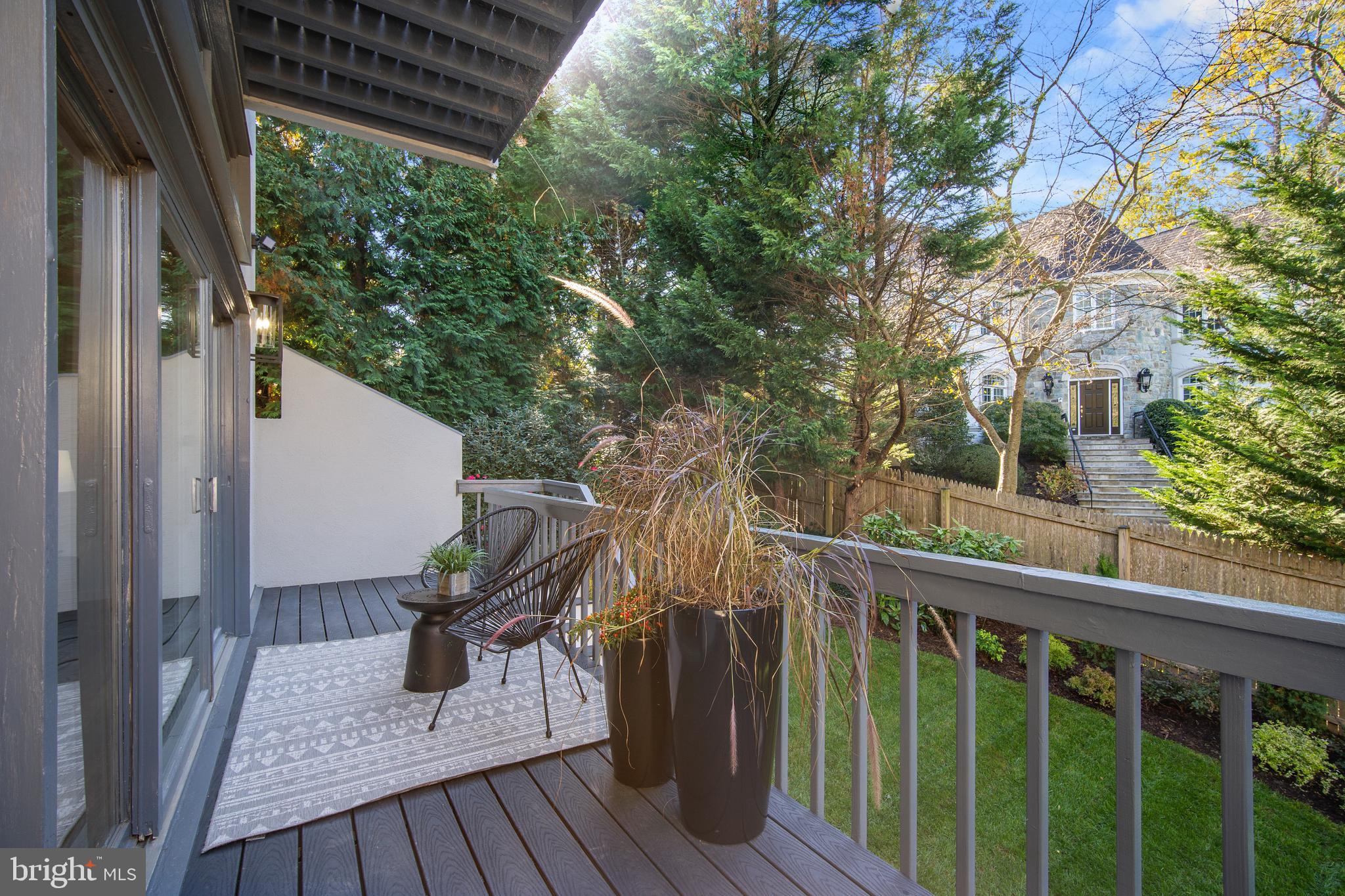2801 Battery Place Northwest Washington, DC 20016 - Photo 9 of 62 Living Room Deck