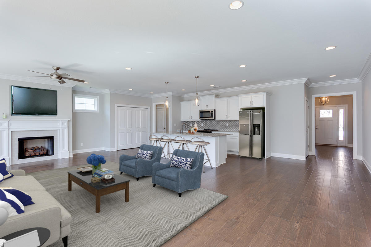 8005 Slugger Way, Unit 1 Chattanooga, TN 37421 - Photo 2 of 8 Stock Photo Home under construction