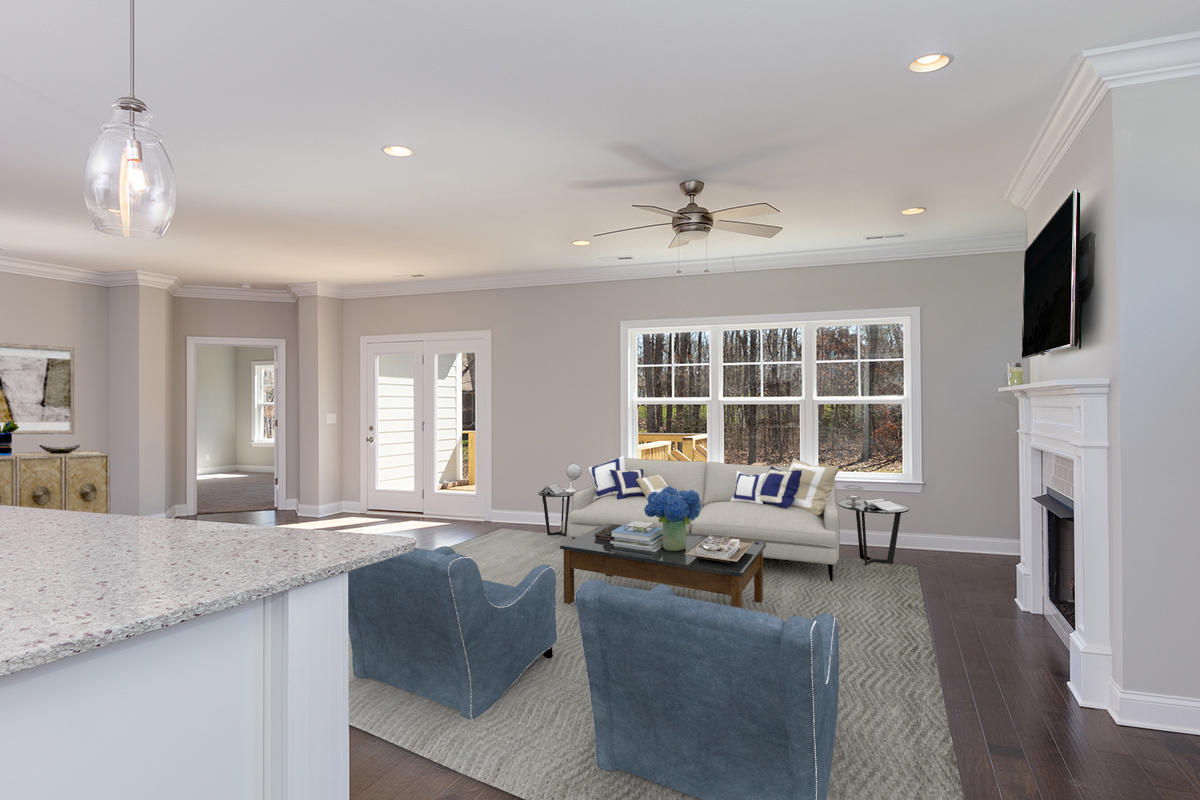 8005 Slugger Way, Unit 1 Chattanooga, TN 37421 - Photo 3 of 8 Stock Photo Home under construction