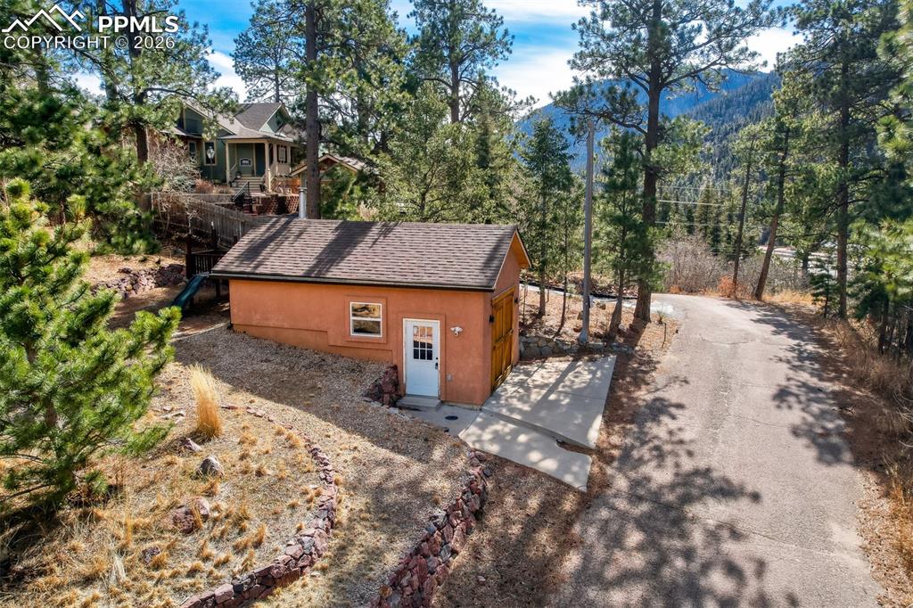 4519 Edwards Place Cascade, CO 80809 - Photo 43 of 47 Workshop aerial view
