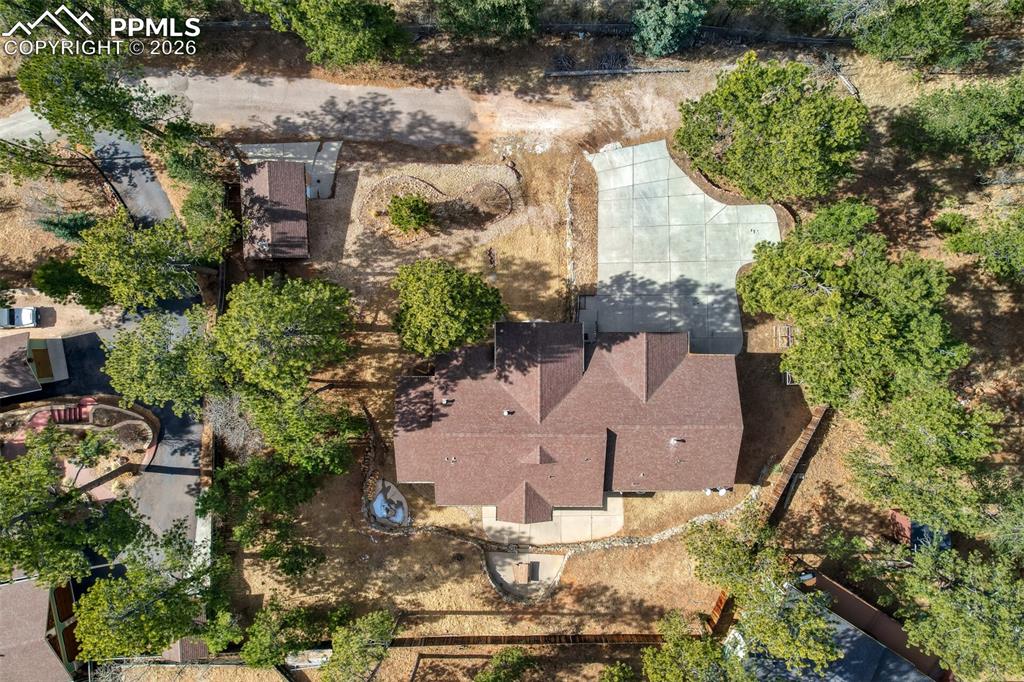 4519 Edwards Place Cascade, CO 80809 - Photo 45 of 47 Aerial view