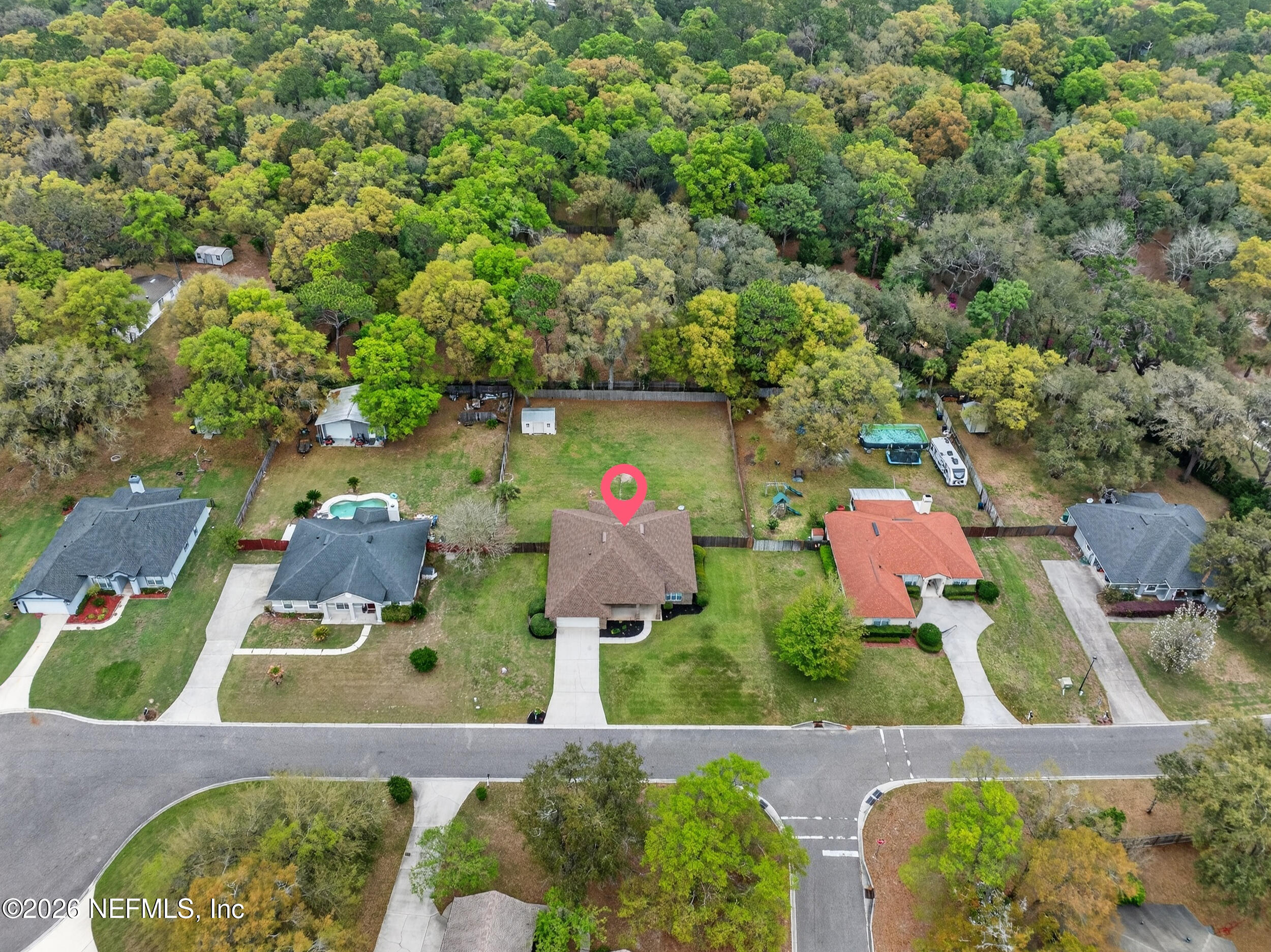 97076 Arnold Ridge Drive Yulee, FL 32097 - Photo 38 of 44 ½ acre private yard