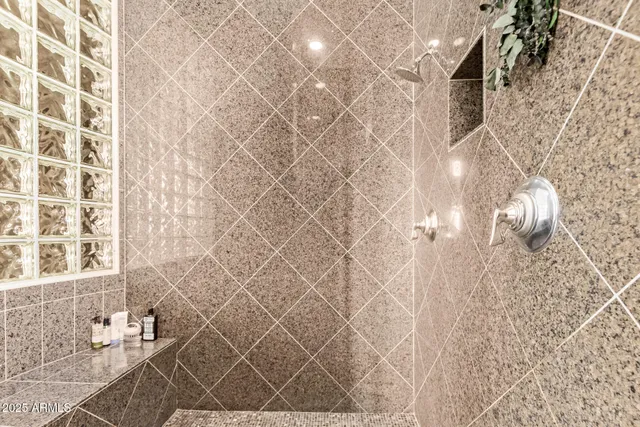 a view of a lake with a mountain