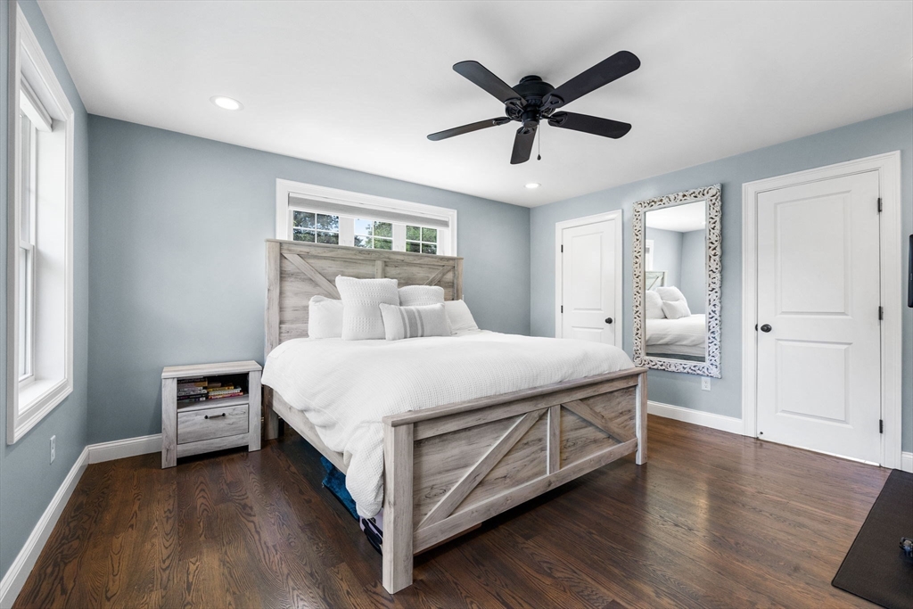 138 Dedham Street Canton, MA 02021 - Photo 19 of 41 a bedroom with a bed and a large window