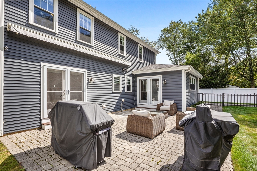 138 Dedham Street Canton, MA 02021 - Photo 32 of 41 a view of backyard with outdoor seating