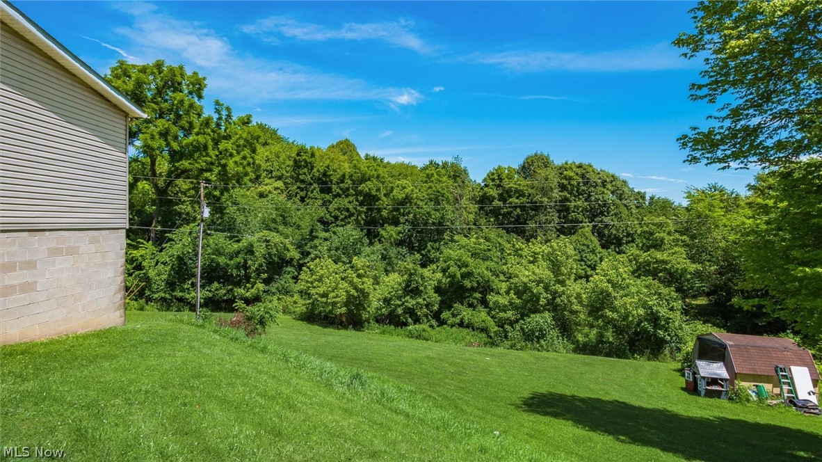8705 Ridgley Road Mount Perry, OH 43760 - Photo 15 of 17 View of yard featuring a shed