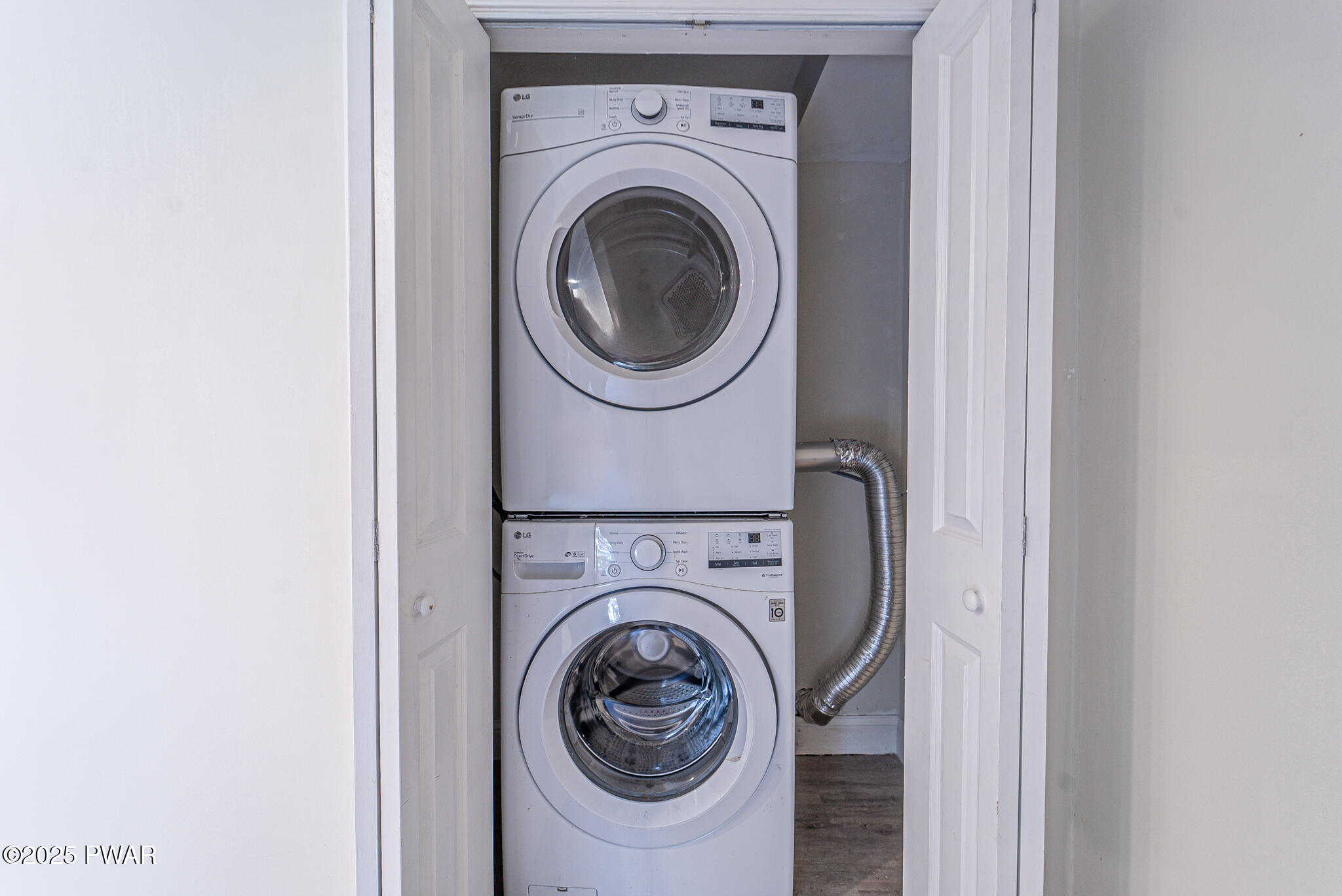 153 Hatton Road Hawley, PA 18428 - Photo 30 of 38 a utility room with dryer and washer