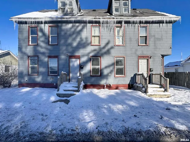 a view of a building with many windows