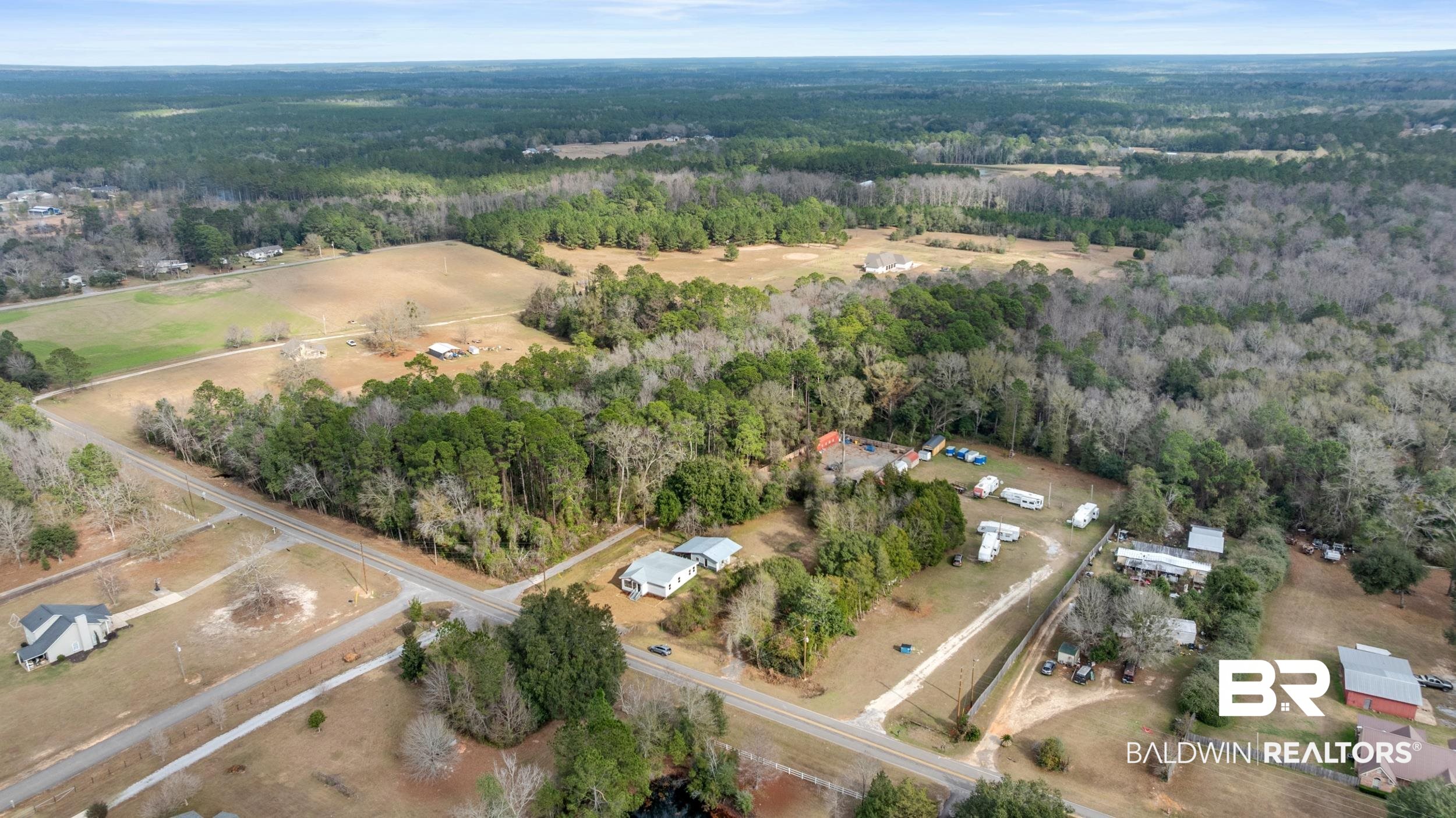 35780 Spring Road North Stapleton, AL 36578 - Photo 27 of 41 View of property location featuring a forest