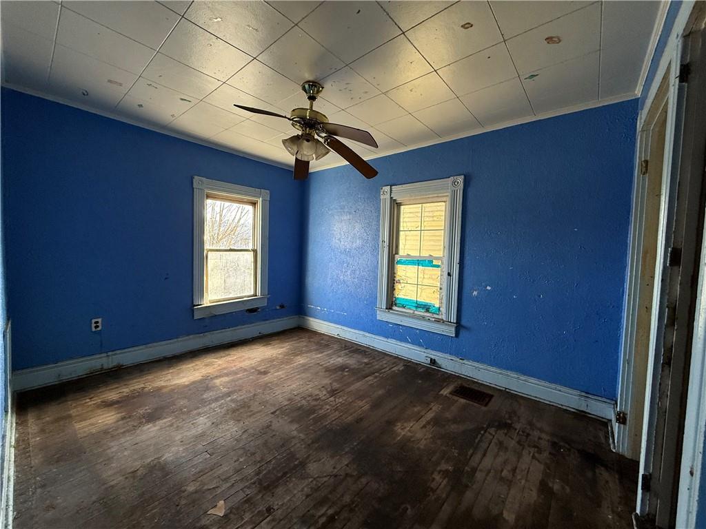 114 Thompson Avenue Donora, PA 15033 - Photo 21 of 32 a view of empty room with windows