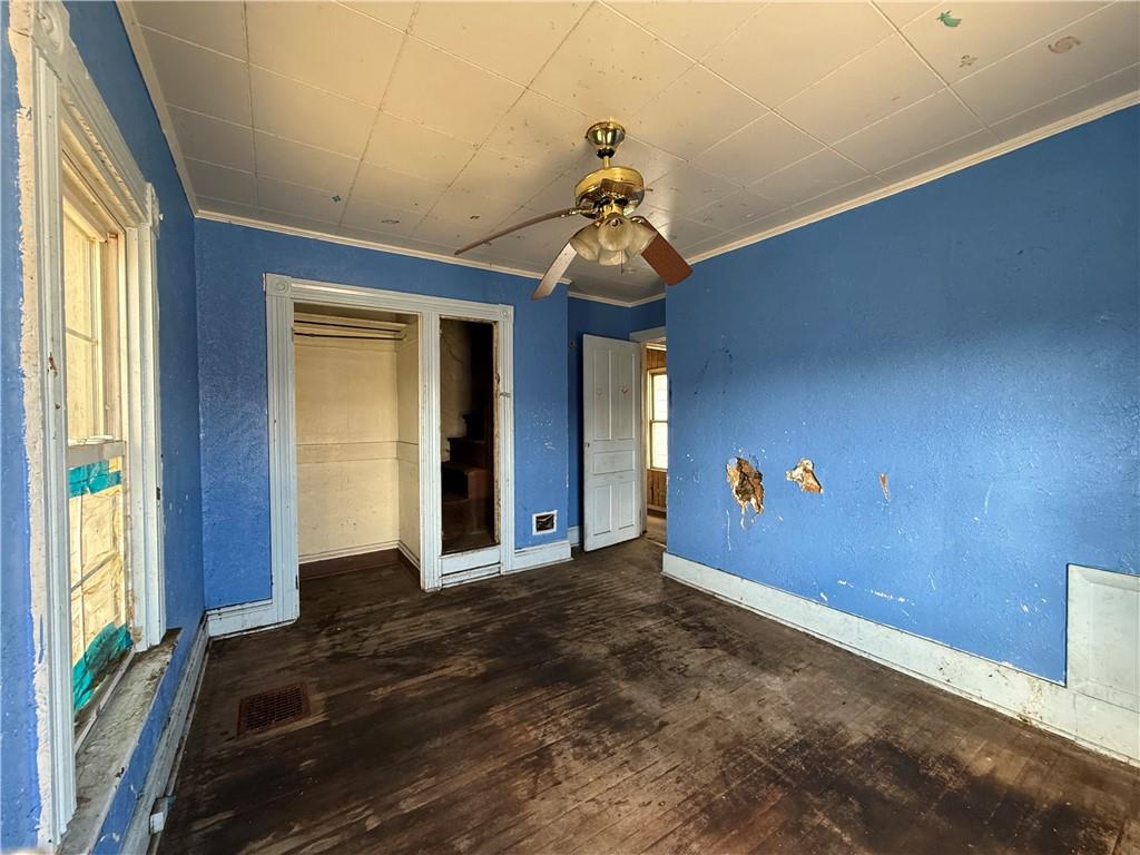 114 Thompson Avenue Donora, PA 15033 - Photo 23 of 32 a view of an empty room with a window