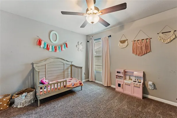 a play room with toys