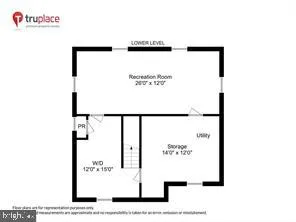 a picture of a park with a bench