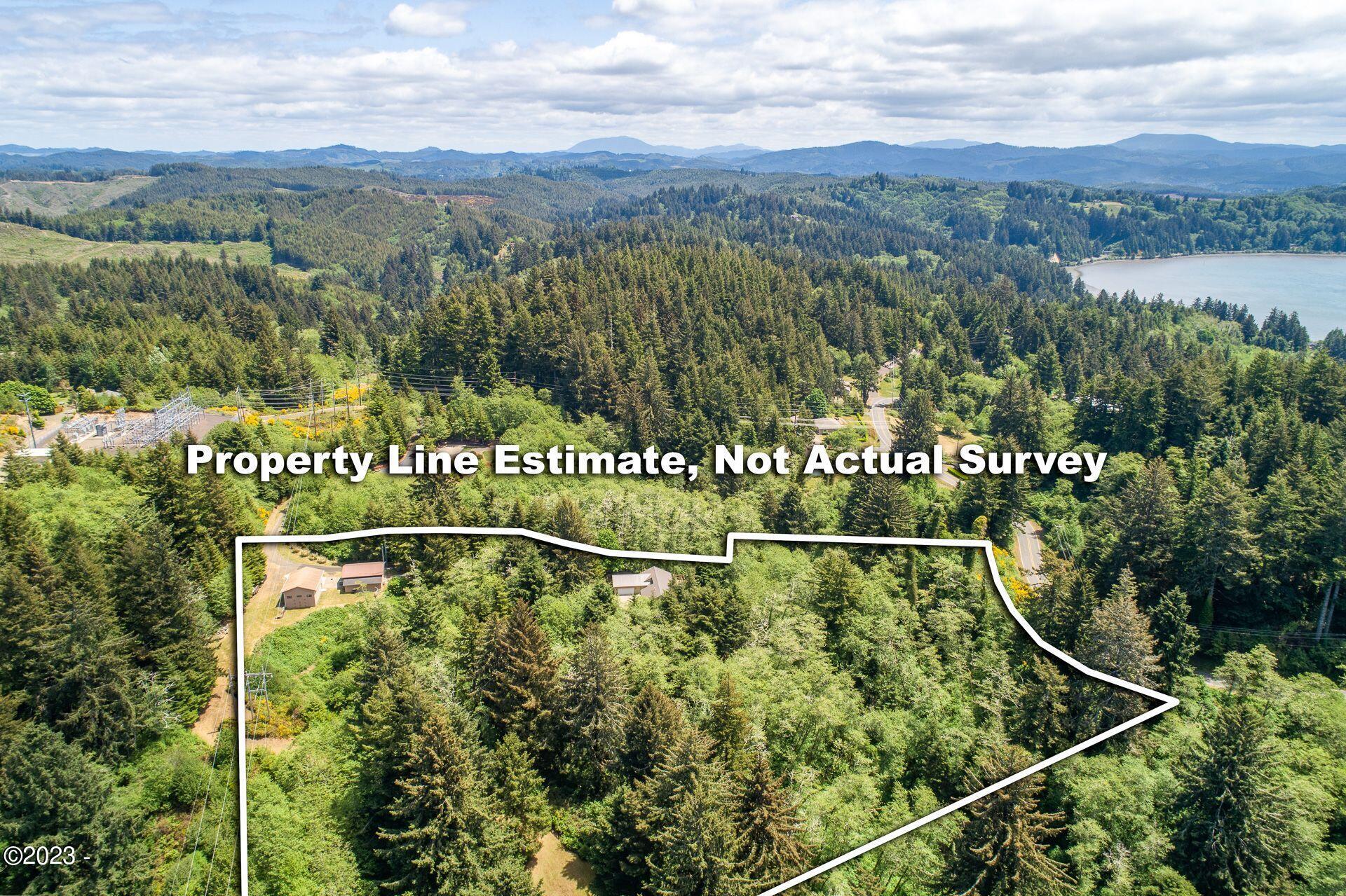 333 Northeast Steenson Road Newport, OR 97365 - Photo 35 of 46 Est property line
