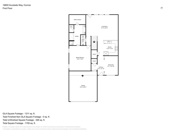 $2,550 | 16802 Accolade Way, Conroe, TX 77385