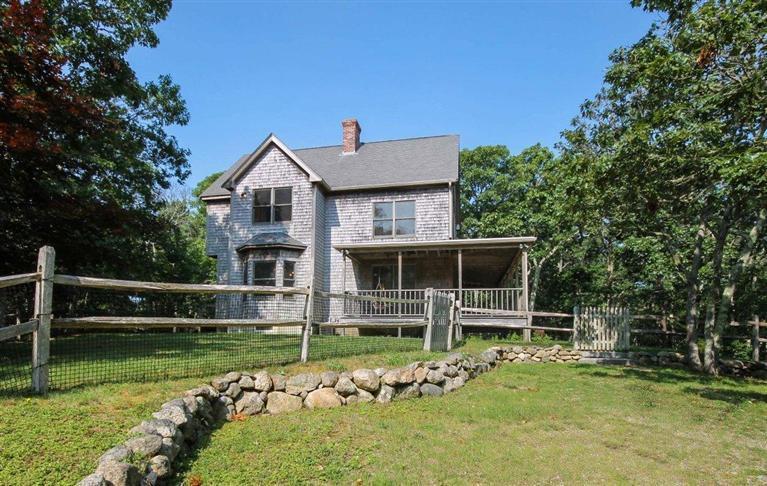 73 Pennywise Path Edgartown, MA 02539 - Photo 2 of 26 front view of a house with a yard