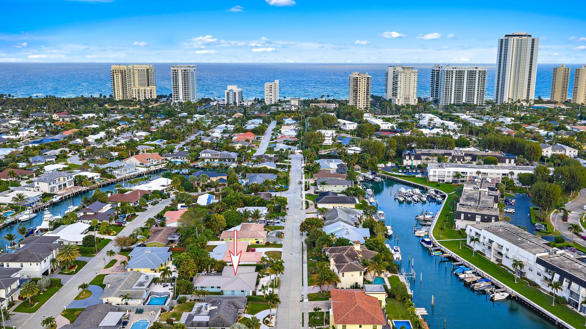 1120 Singer Drive Riviera Beach, FL 33404 - Photo 35 of 37 Aerial View