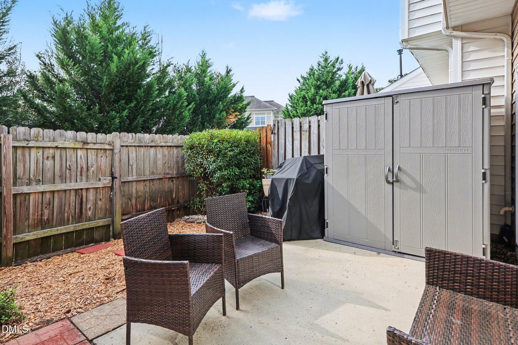 8211 Rhiannon Road Raleigh, NC 27613 - Photo 20 of 25 Backyard