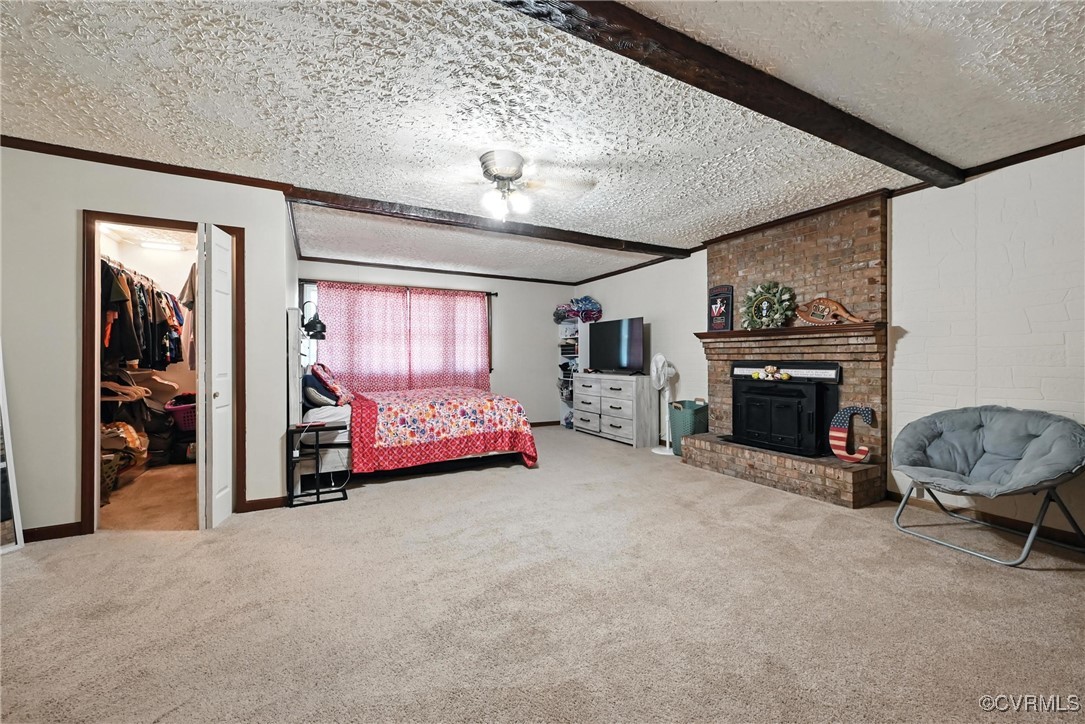 1593 Baxter Road Prince George, VA 23875 - Photo 20 of 48 a living room with furniture and a fireplace