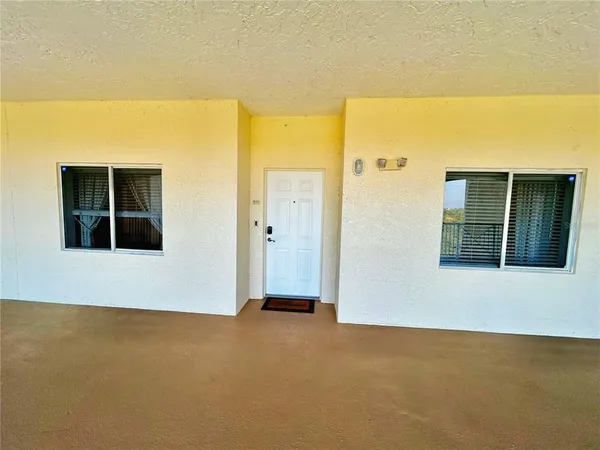 a view of front door