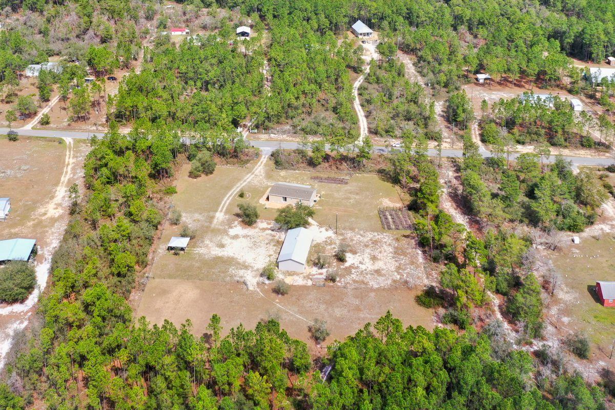 332 Don Graff Road Freeport, FL 32439 - Photo 31 of 33 a view of a lake with large trees
