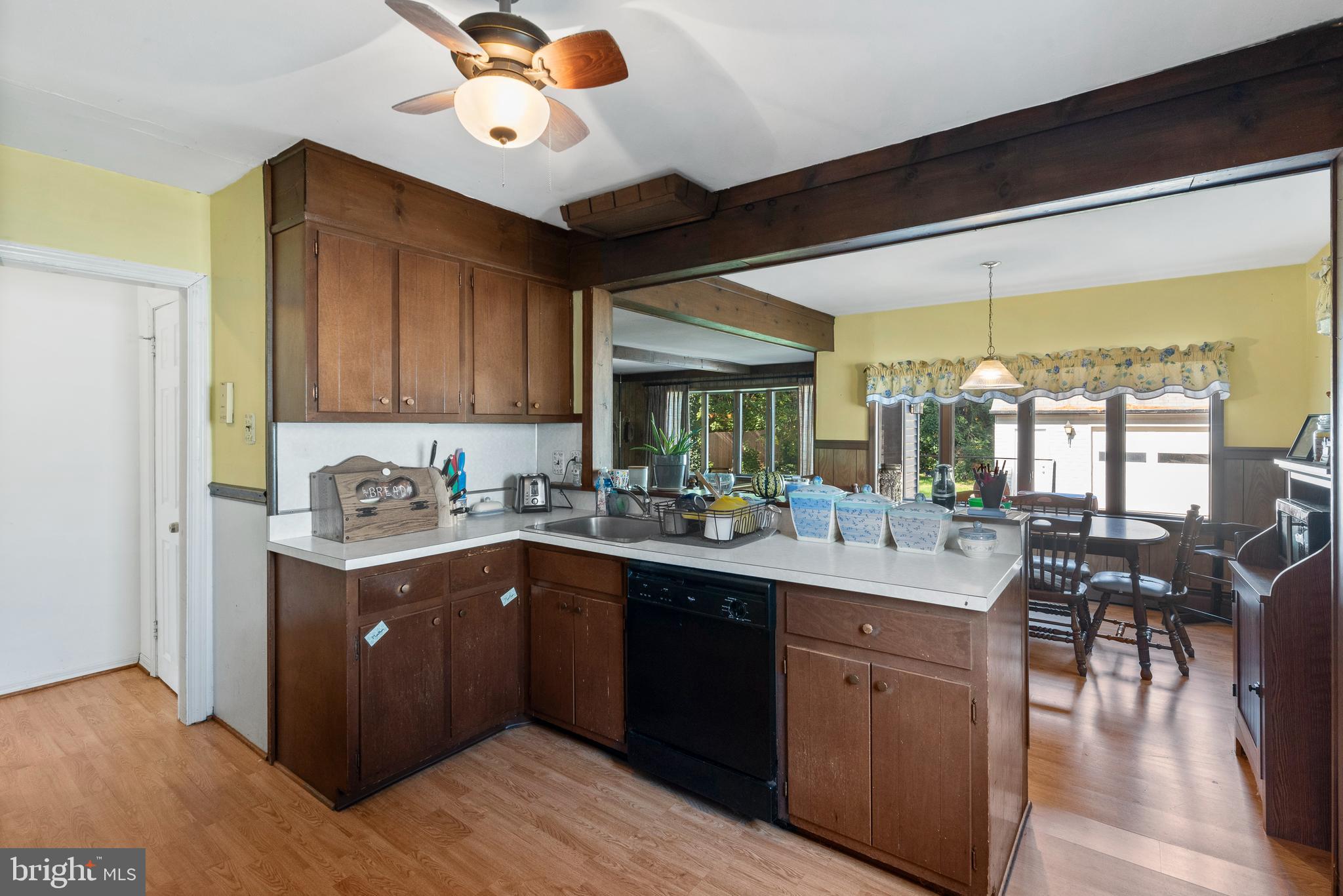 10 Spring Street Media, PA 19063 - Photo 9 of 30 Kitchen overlooking dinette
