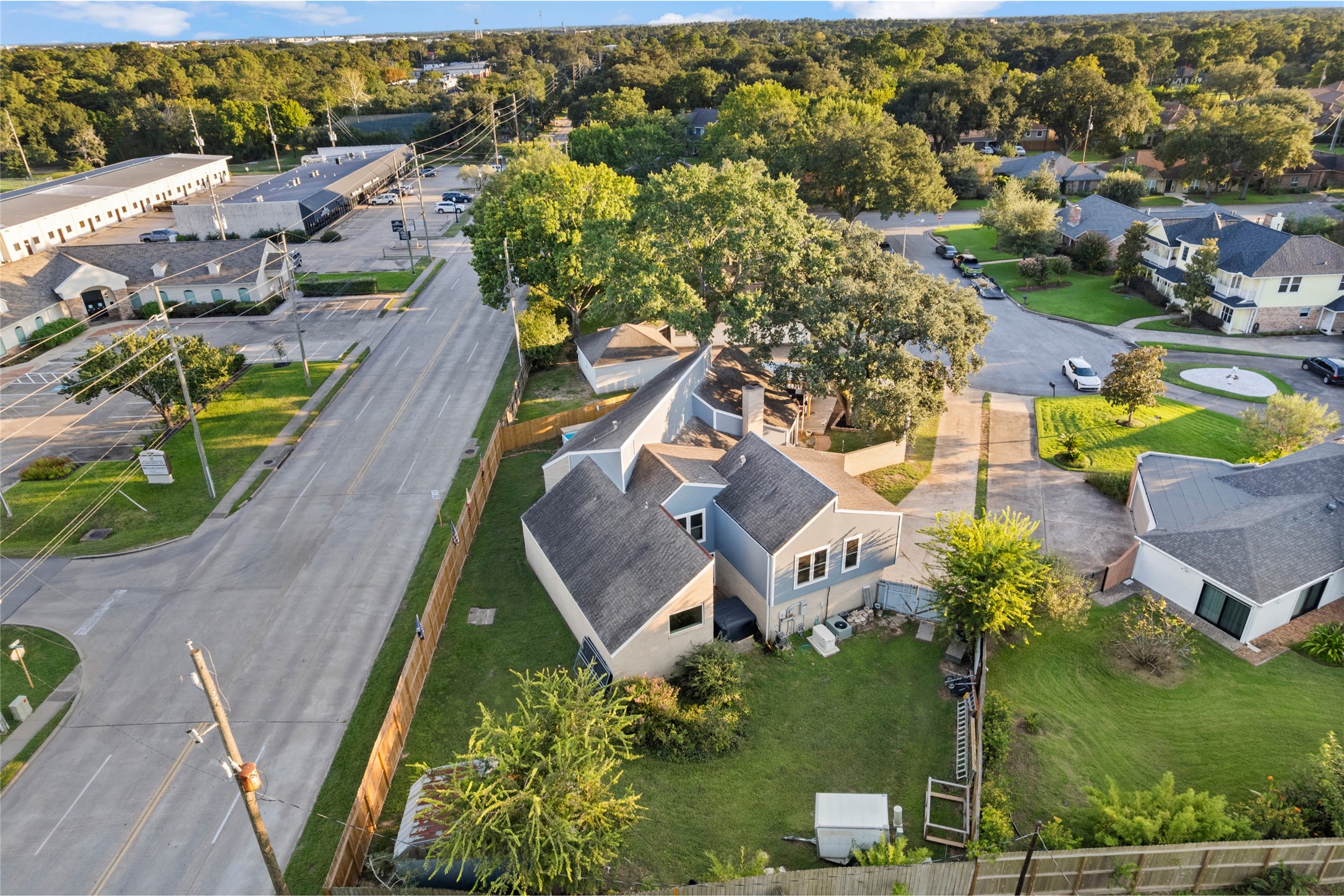1824 Pine Cone Katy, TX 77493 - Photo 50 of 50 an aerial view of residential houses with outdoor space and swimming pool